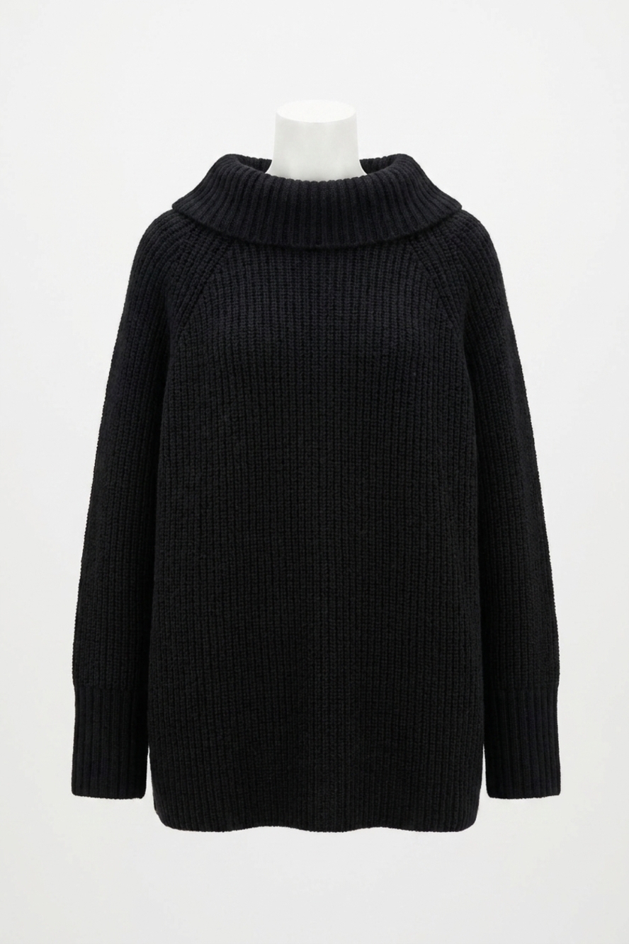 NEW STAUD waverly sweater in black